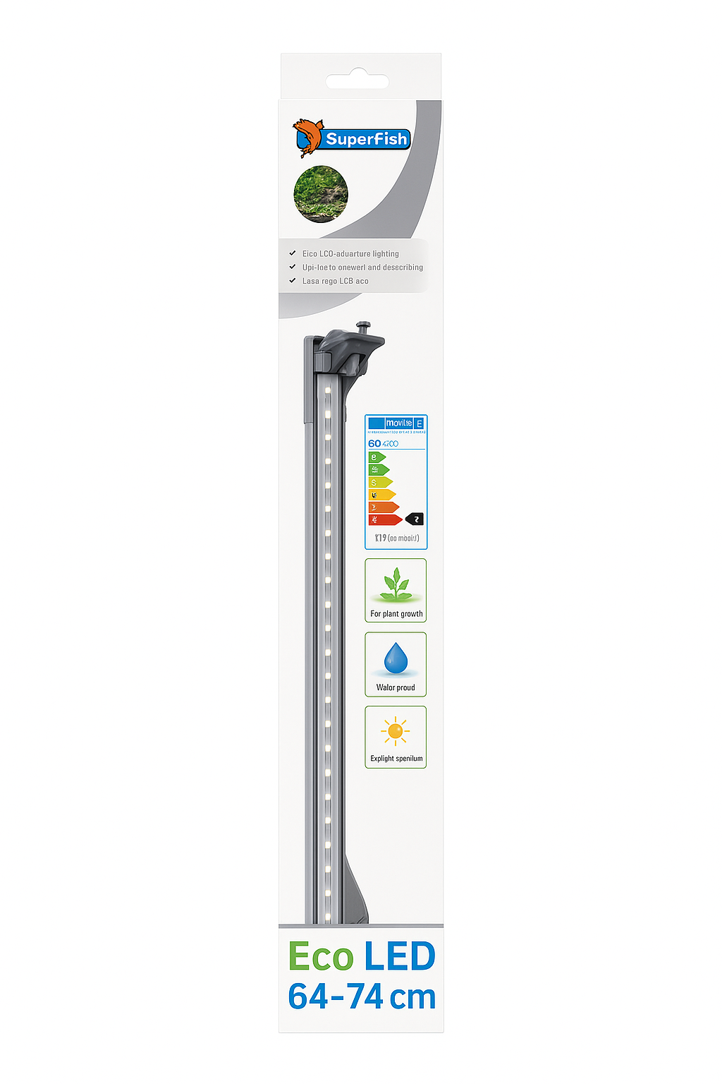 Super fish Eco-Led 64-74cm